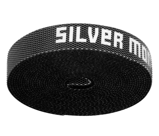SILVER MONKEY Rzep do kabli 3m (czarny) SM-COV-3B - 712676 - zdjęcie 2